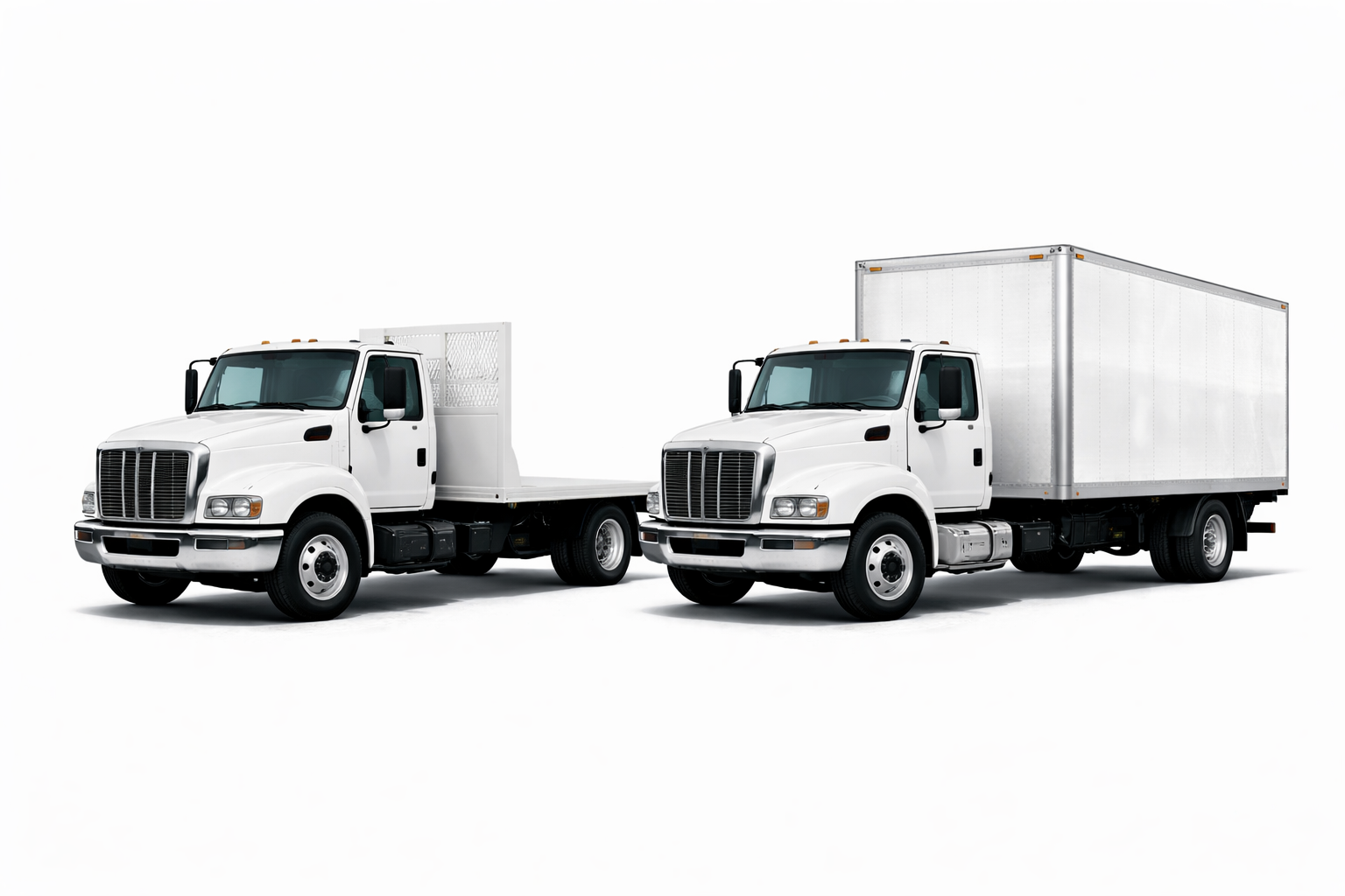 Flete camión rabón 9 toneladas caja seca para carga pesada industrial